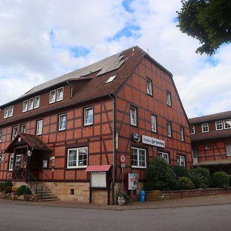 Hotel Pension Zur Harburg Uslar Exterior foto
